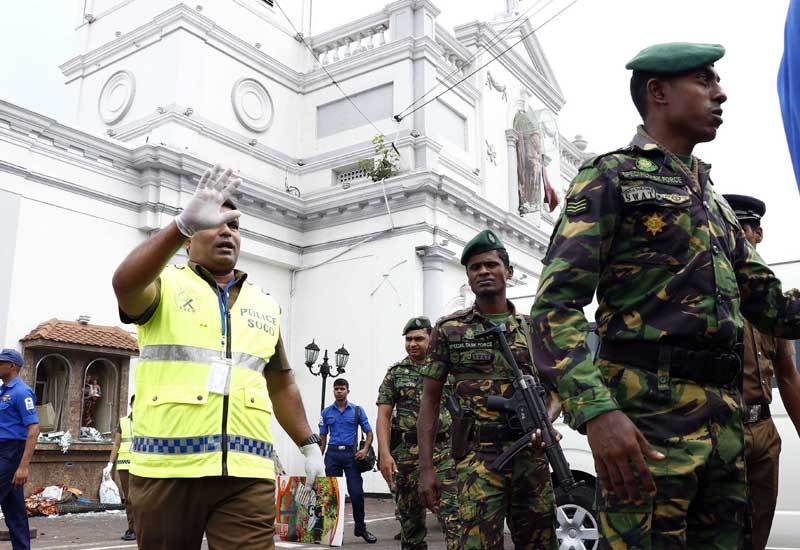Ten Images of Sri Lanka after serial blasts