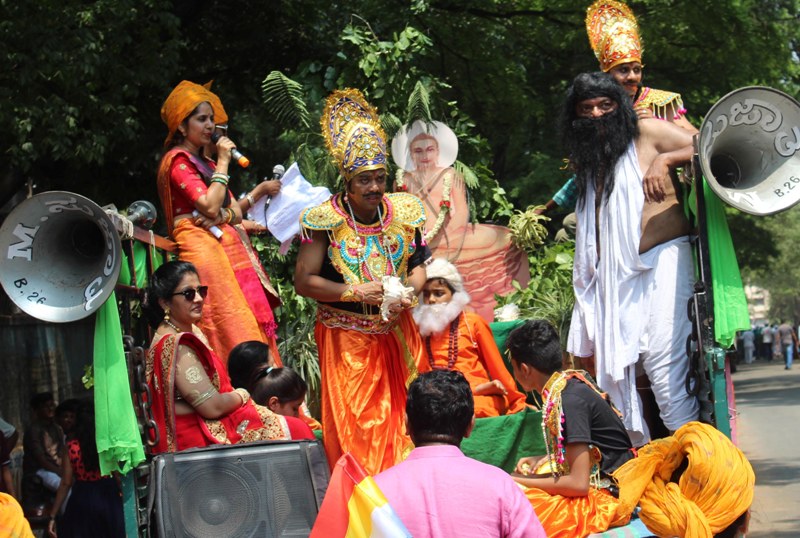 People celebrate Mahaveer Jayanti in Bengaluru