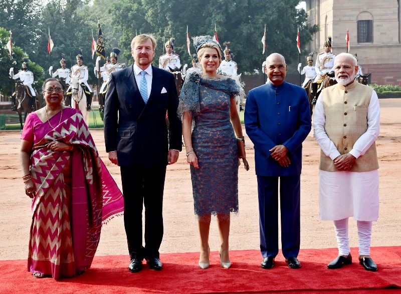 King Willem-Alexander and Queen Maxima of Netherlands pay homage to Mahatma Gandhi 