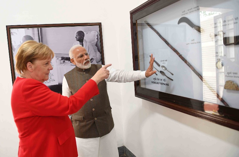 Angela Merkel visits India