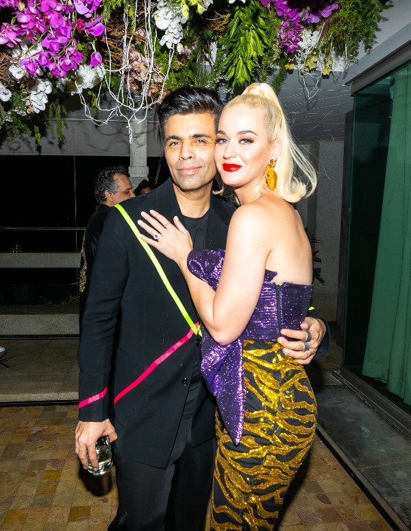  Pop diva Katy Perry at a star-studded party hosted by Karan Johar