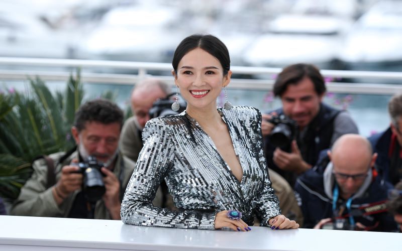 Chinese actress Zhang Ziyi poses at Cannes Film Festival