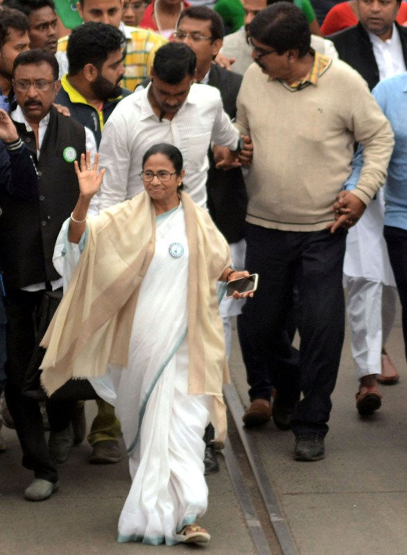 Mamata Banerjee holds rally against CAA-NRC in Kolkata