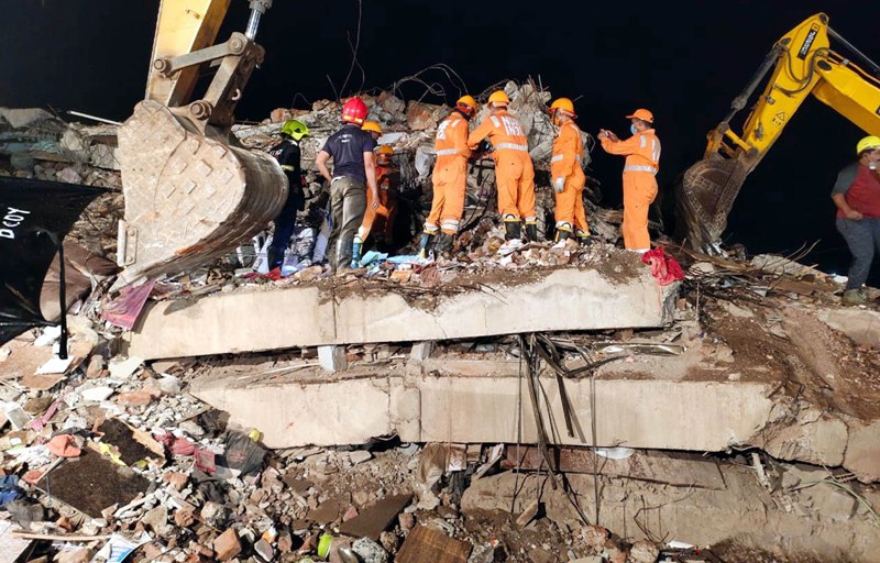 Building collapses in Maharashtra' Raigad