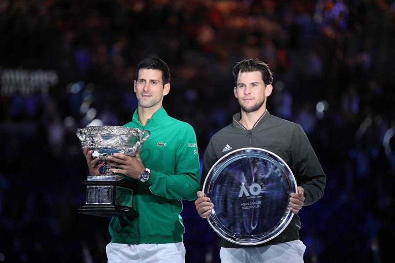 Novak Djokovic wins Mens Singles final of Australian Open
