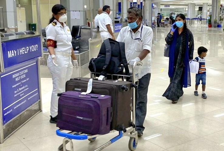Stranded Indian pilgrims in Jerusalem return to Chennai