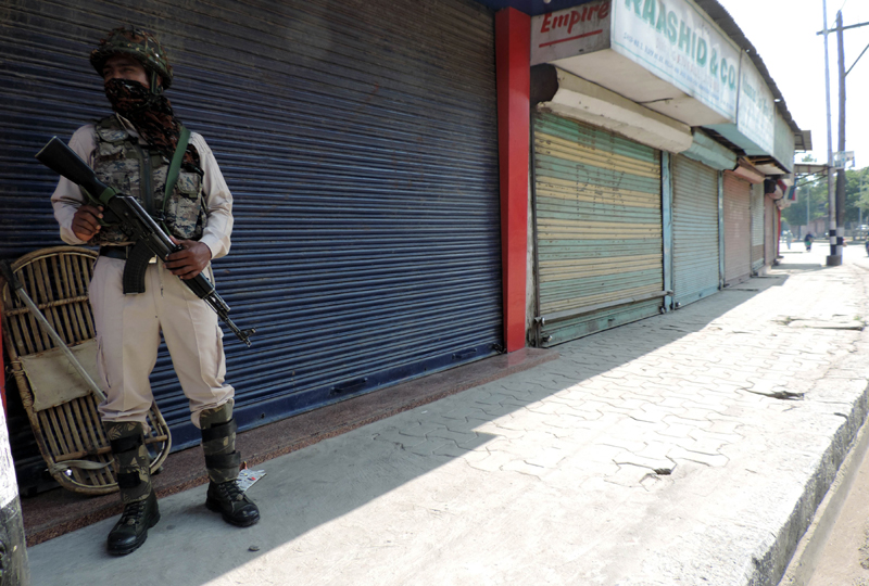 Kashmir: Security beefed up on Hizbul commander Burhan Wani death anniversary