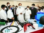 M Venkaiah Naidu interacting with faculty of Central Institute of Petrochemicals Engineering and Technology