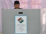 President Kovind casts his vote in Delhi elections