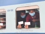 Stranded migrant workers return homes in special trains