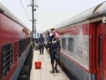 COVID-19 outbreak: Railway workers clean special trains 