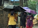Heavy rain due to cyclone Nisarga in Balagavi