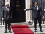 Boris Johnson, Emmanuel Macron meet in London