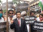 Kolkatans demonstrate against China