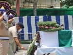 Senior security officials pay homage to CRPF jawan