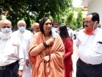 Babri case: Sadhvi Rithambara arrive in CBI special court