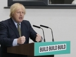 Boris Johnson delivers speech in Dudley