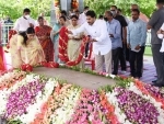 Andhra Pradesh CM Jagan Mohan Reddy pays tribute to YS Rajasekhar Reddy