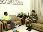 BSF director general Rakesh Asthana meets Jharkhand CM Hemant Soren