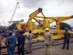 Crane collapses at Hindustan Shipyard Limited in Visakhapatnam