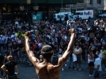 New York: Demonstrators take part in a Black Lives Matter protest