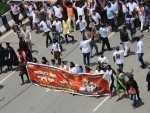 Karnataka Youth Congress holds Rozgar Do rally in Bengaluru