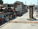 Deserted streets in Kashmir amid lockdown