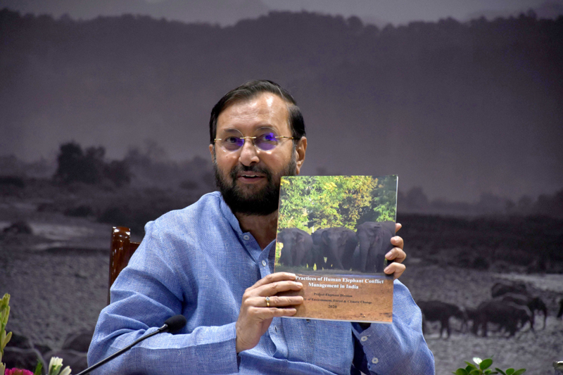 Javadekar, Babul Supriyo release publication on the eve of World Elephant Day