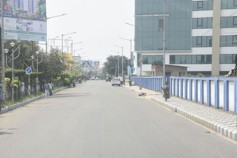 Kolkata on first day of nationwide lockdown