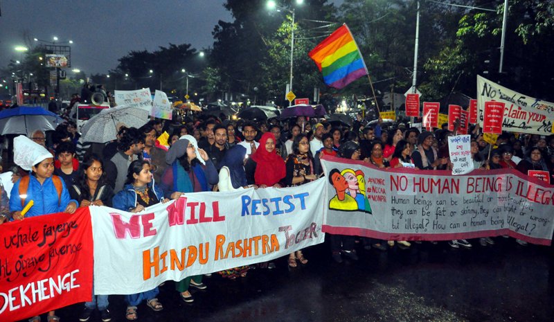 LGBT activists, students take part in protest rally against CAA, NRC & NPR