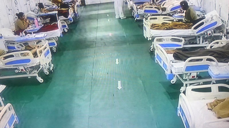 ICU beds in Sardar Vallabhbhai Patel Covid-19 hospital