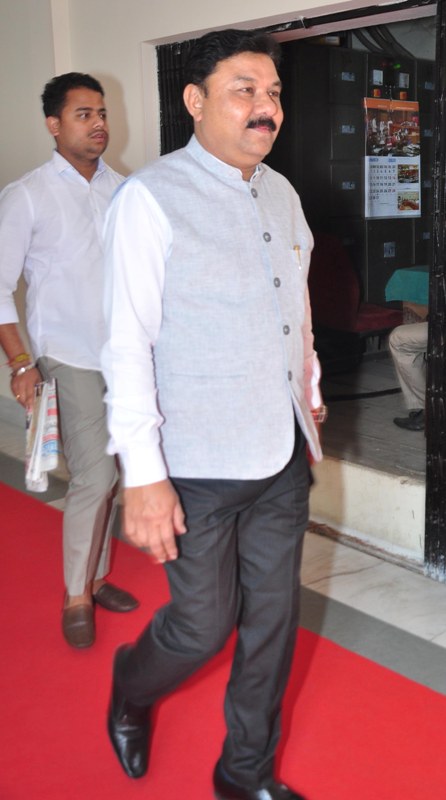 Assam Speaker Hitendra Nath Goswamion on first day of Budget session in Guwahati