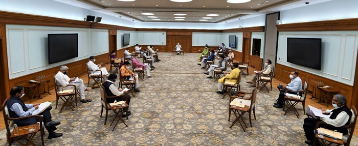 PM Modi chairs cabinet meeting in New Delhi