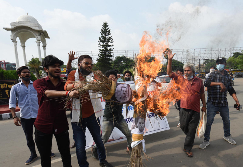 Protests demanding CBI probe into Sushant Singh Rajput’s death