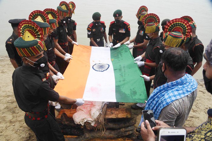 Home They Brought Her Warrior Dead: Funeral of Indian soldiers martyred in Ladakh fighting Chinese