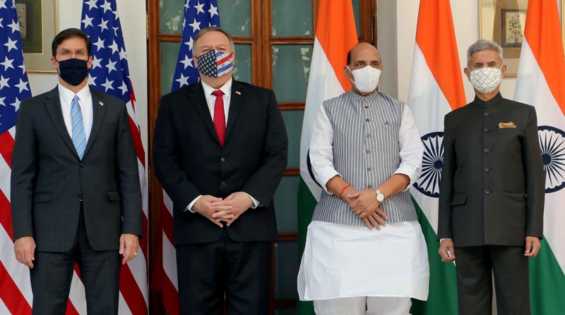 India-USA 2+2 dialogue in New Delhi