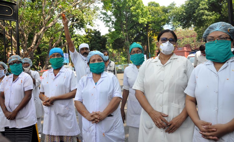 Kolkata: Nurse Day observed at SSKM Hospital