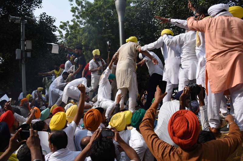 Farmers protest hits Delhi’s Jantar Mantar