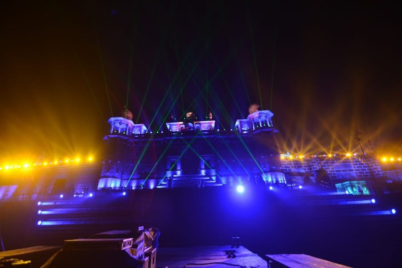 PM Modi witnesses sound and light show Dav Deepwali function in Varanasi