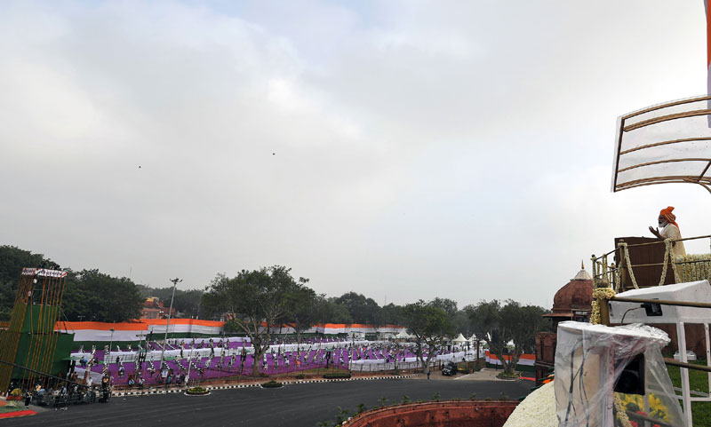 India's 74th Independence Day: PM Modi at Red Fort in New Delhi