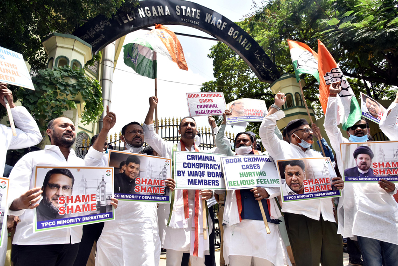Congress demands reconstruction of mosque in Hyderabad