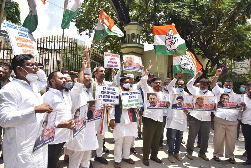 Congress demands reconstruction of mosque in Hyderabad