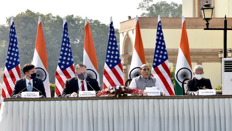 India-US 2+2 dialogue joint statement