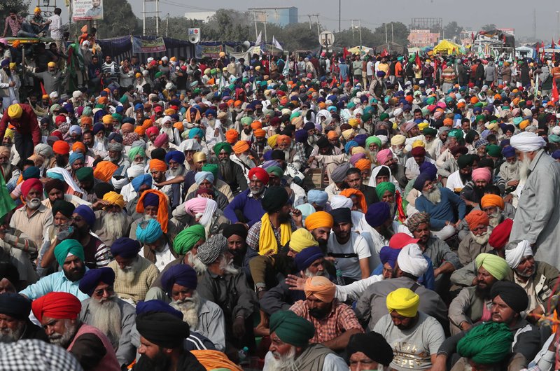Farmers protest continue in New Delhi