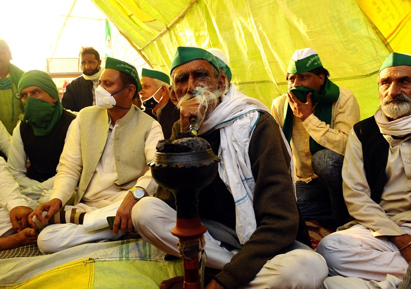 Farmers protest continue in New Delhi
