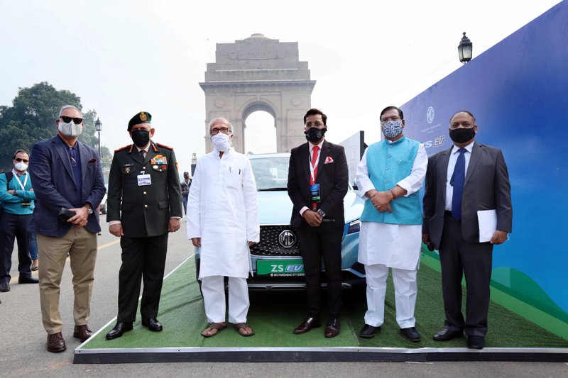 CDS Bipin Rawat attends flag off ceremony of MG ZS