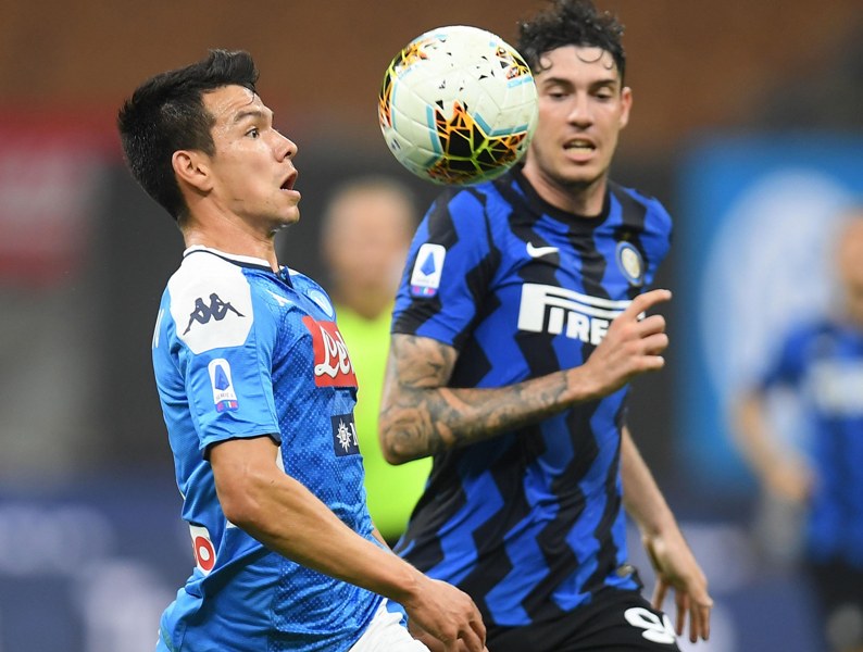 Serie A football match between FC Inter and Napoli