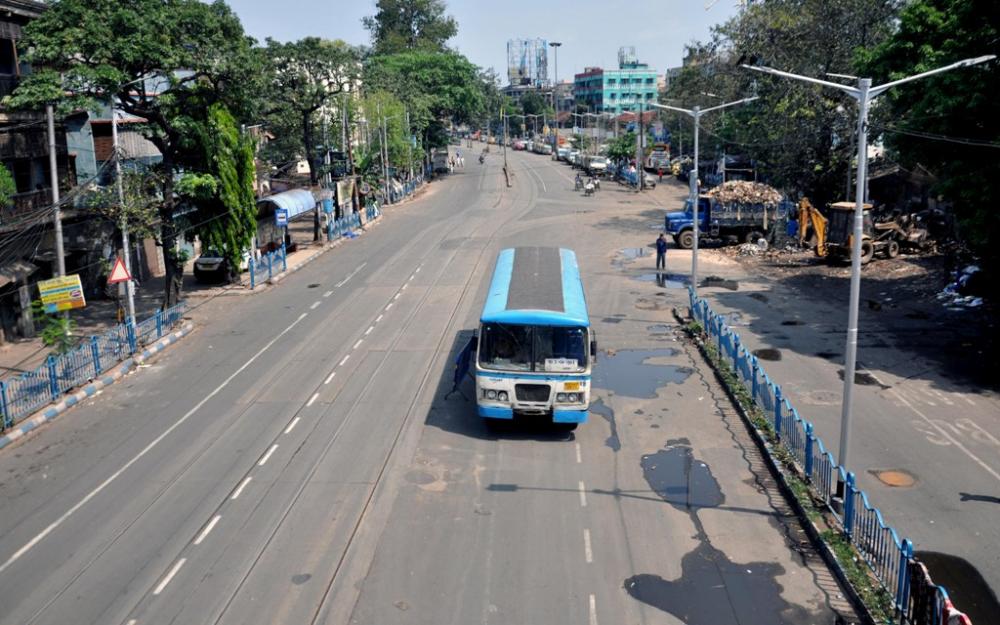 IndiaFightsCoronavirus: Kolkata observes Janata Curfew 