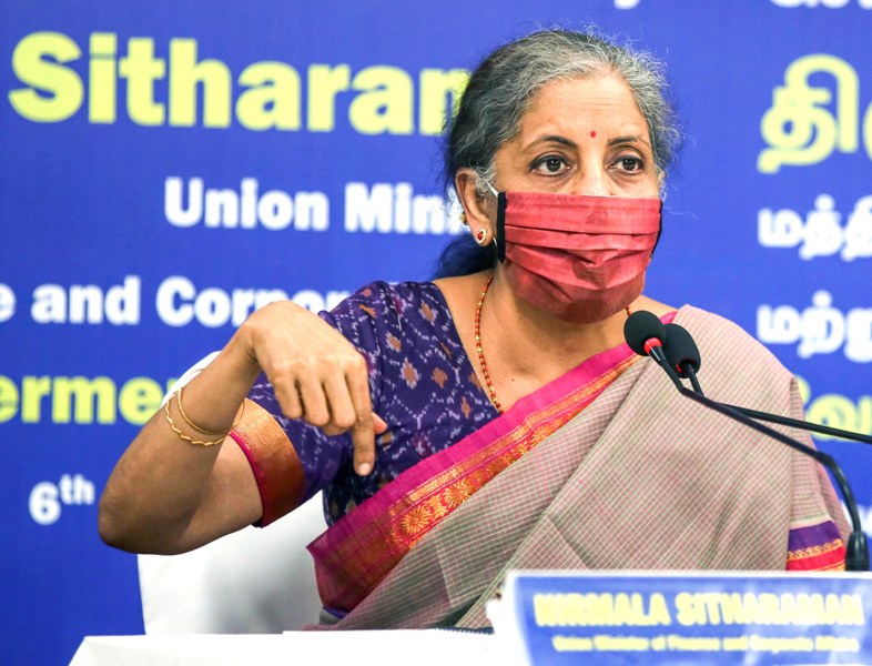 Nirmala Sitharaman holds press conference in Chennai