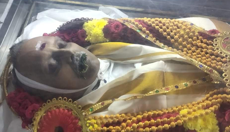 Chennai: Mortal remains of singer SP Balasubrahmanyam